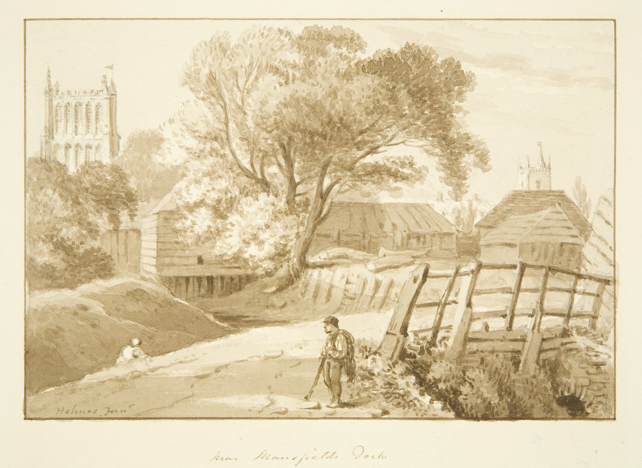 Udsigt over Bristol Cathedral fra nær Mansfield