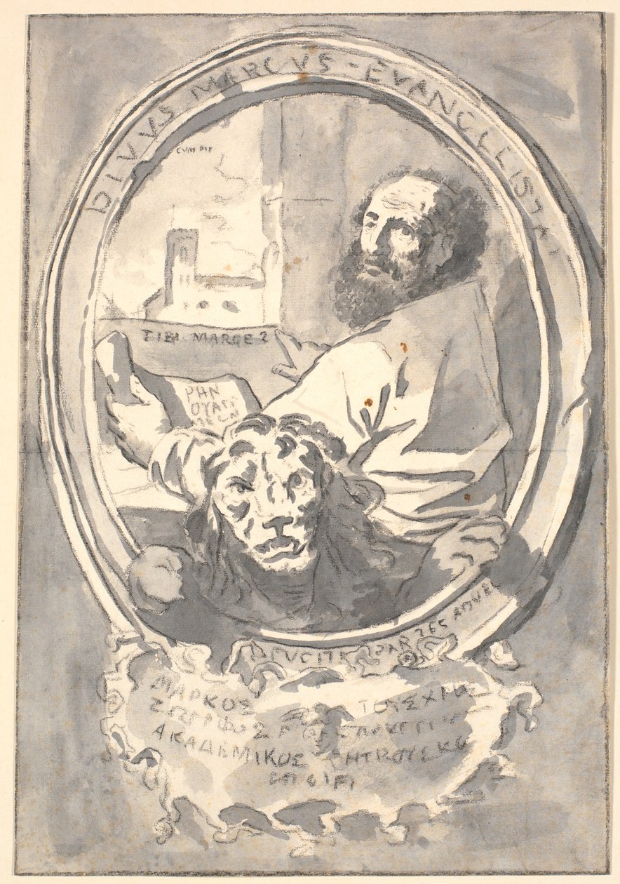 Evangelisterne Mark af Marcus Tuscher