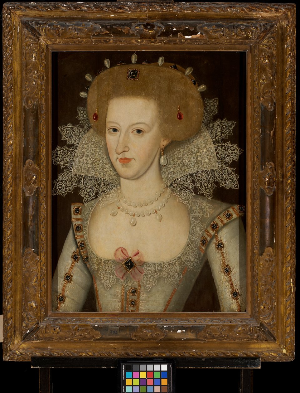 Anne af Danmark, dronning af Jakob I og VI (1574-1619) af Marcus the Younger (circle of) Gheeraerts
