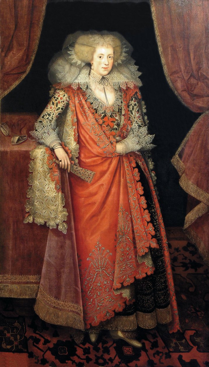 Frances Knyvett, grevinde af Rutland af Marcus Garret Gheeraerts the Younger
