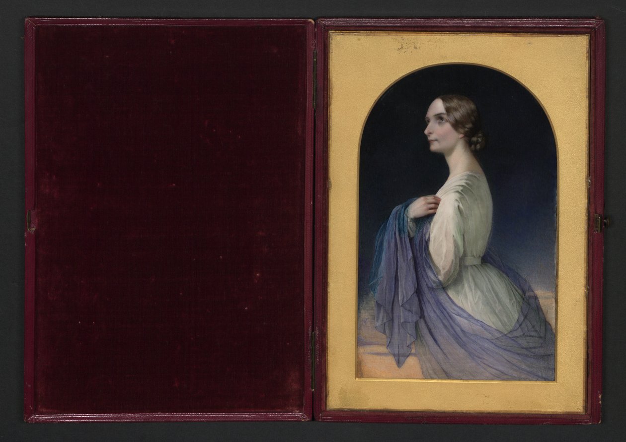 Portræt af Dora Quillinan, 1839 af Margaret Gillies