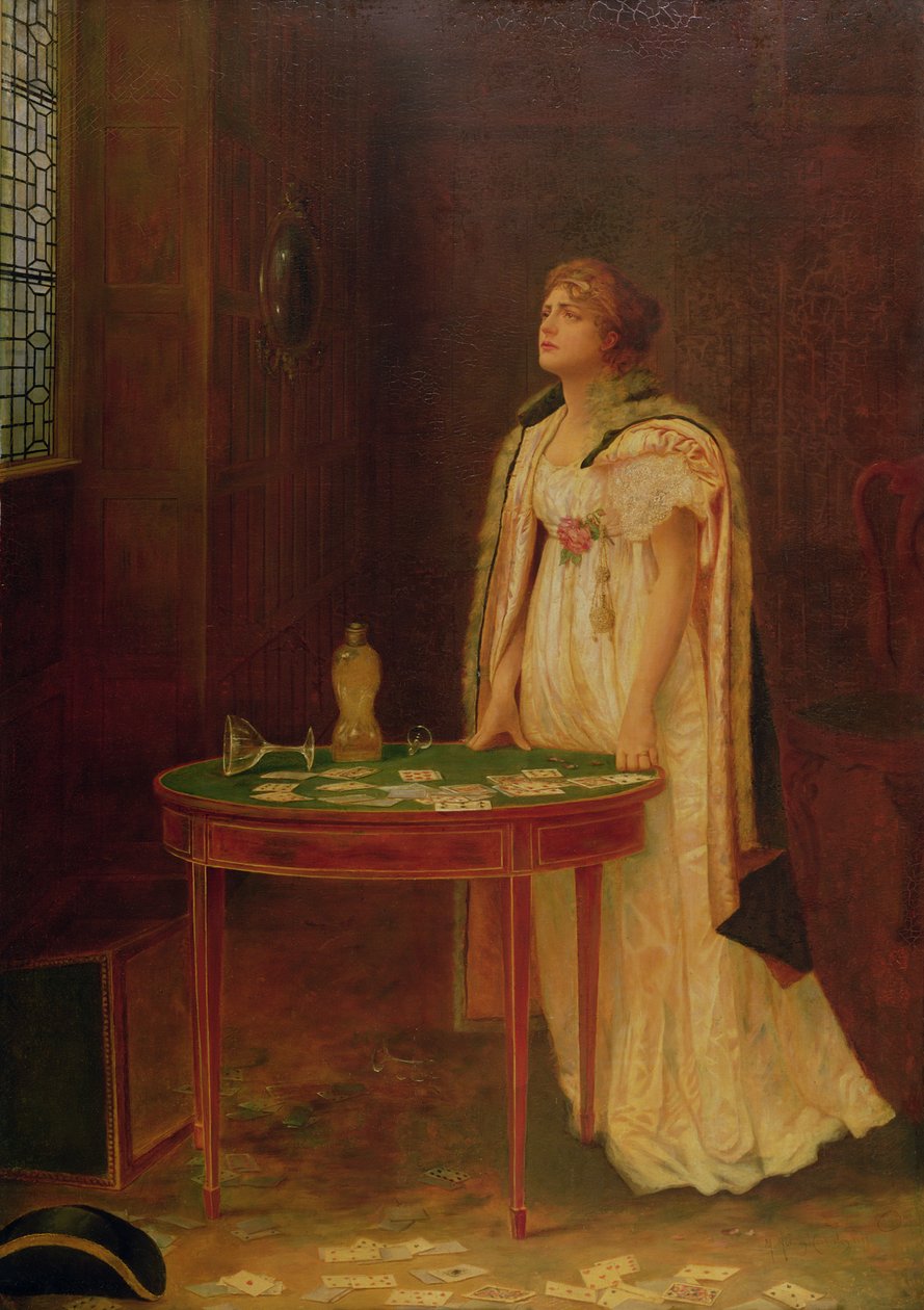Spillerens hustru, 1897 af Margaret Murray Cookesley