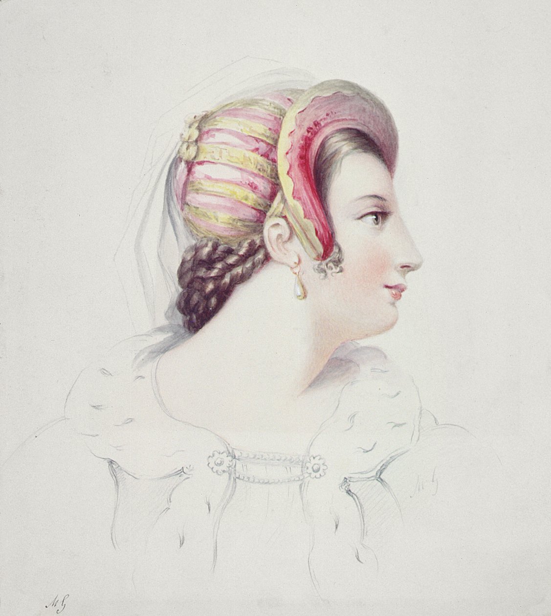 Johannah (tegning) af Margaret Sarah Carpenter