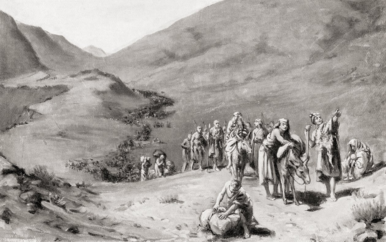 De sumeriske stammers migration, fra Hutchinson