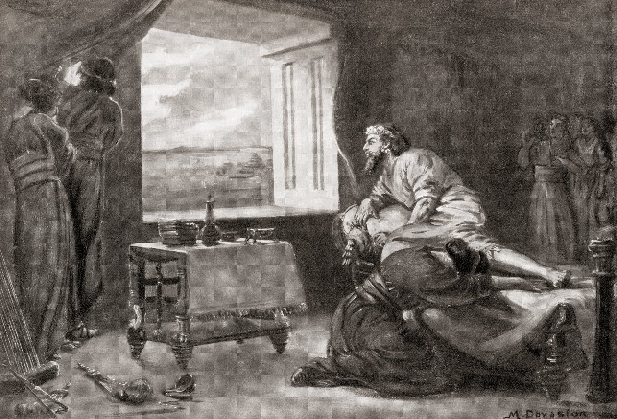 Den assyriske solformørkelse, fra Hutchinson