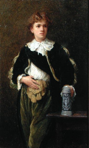 Drengen - Hvad bliver han? (olie om bord) af Margaret A. Heath