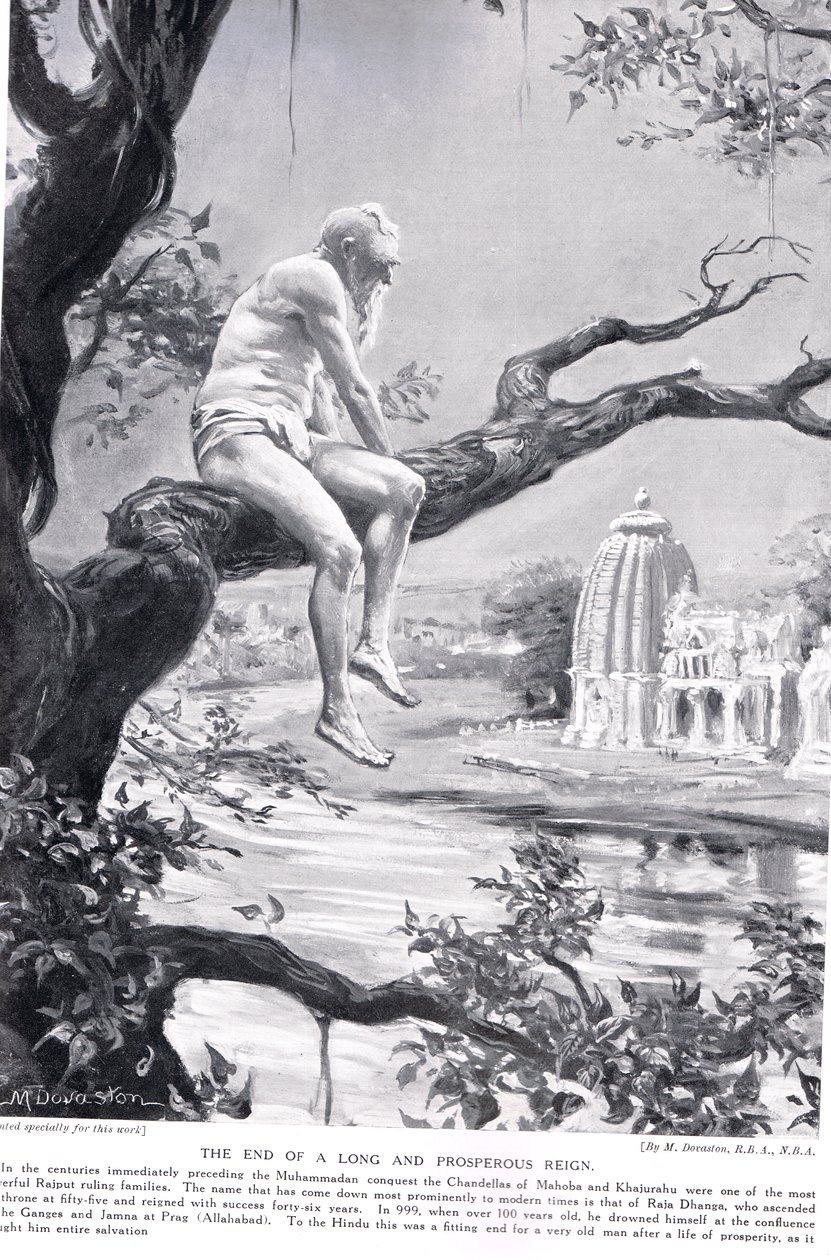 The End of a Long and Prosperous Reign, illustration fra 