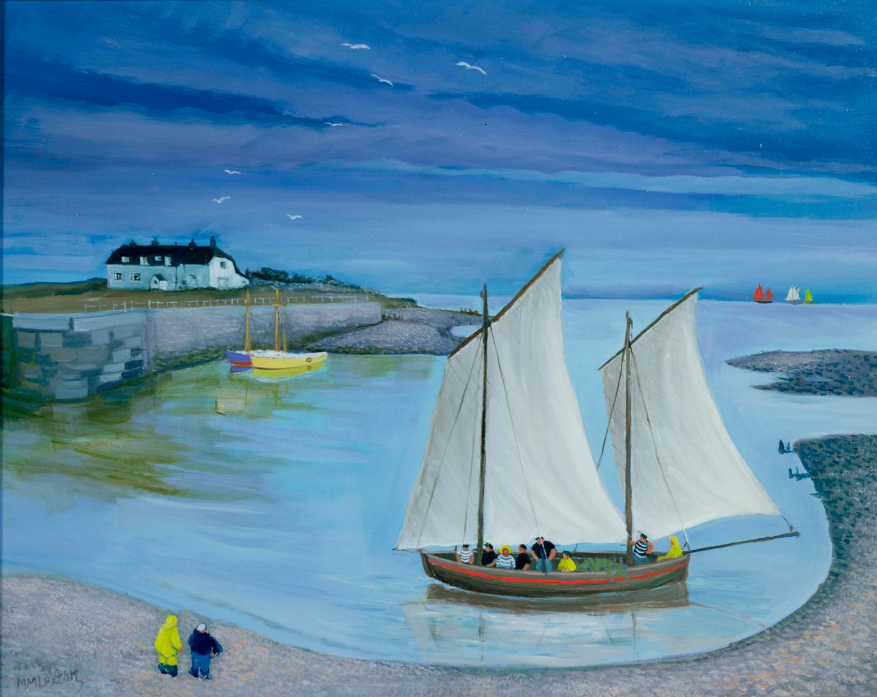 Becalmed af Margaret Loxton
