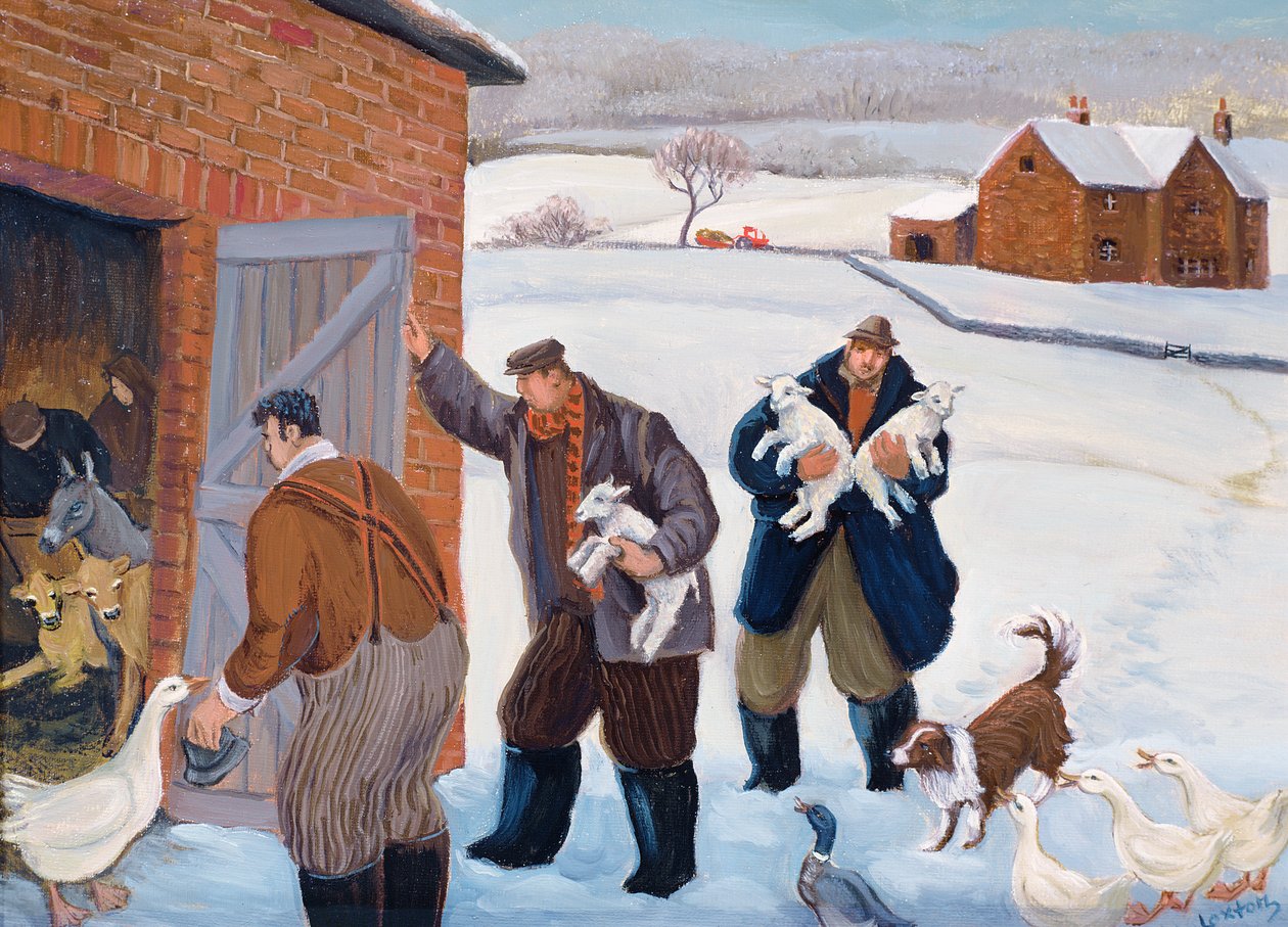 De tre hyrder af Margaret Loxton