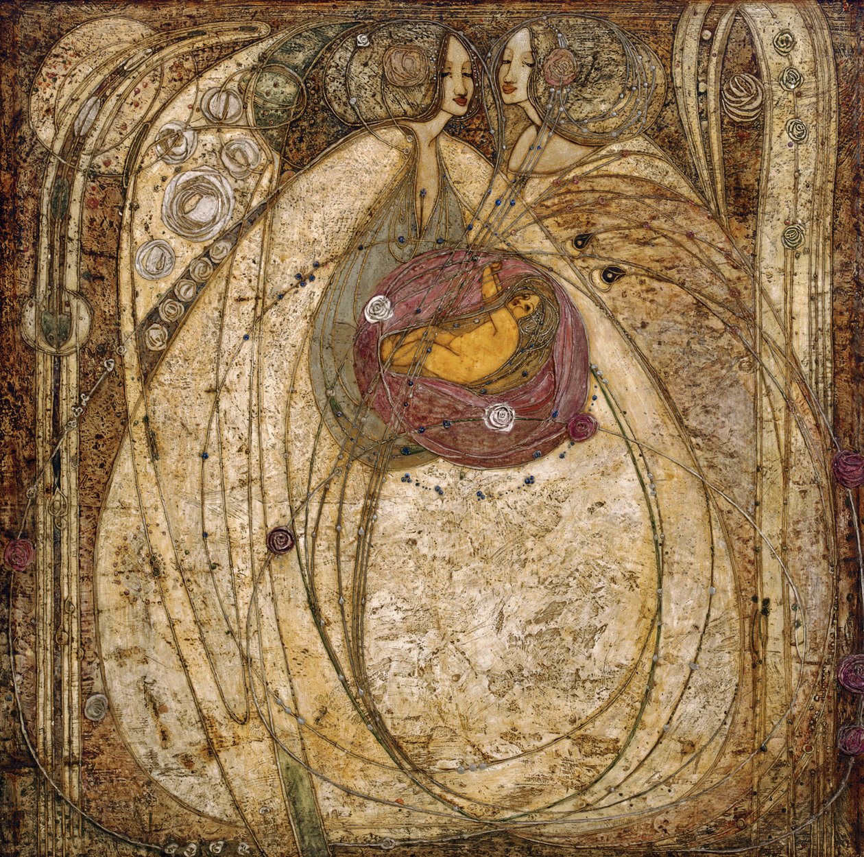 Rosens hjerte af Margaret MacDonald Mackintosh