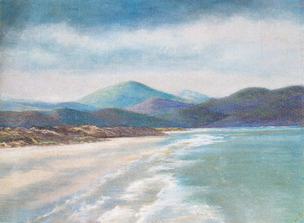 Sydirland, 1998 (pastel) af Margo Starkey