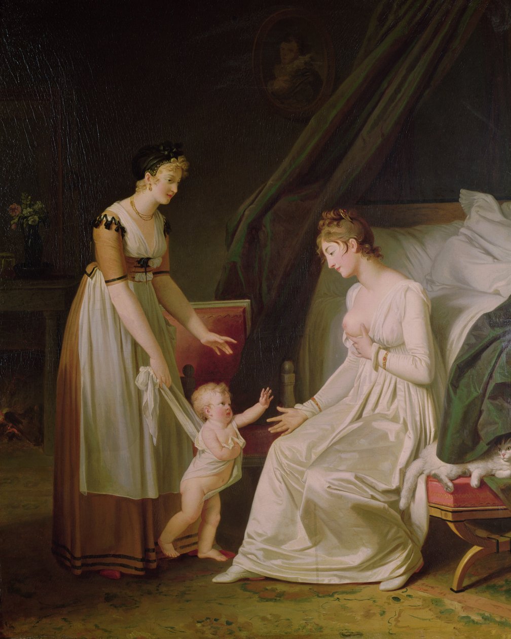 Den ammende mor af Marguerite Gerard