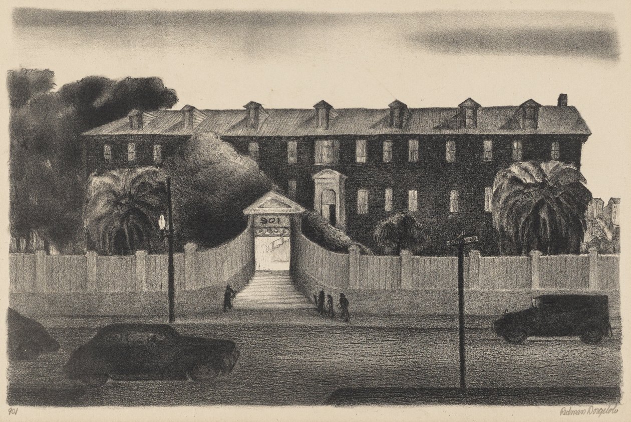 901 (Street View, uidentificeret bygning) af Marguerite Redman Dorgeloh