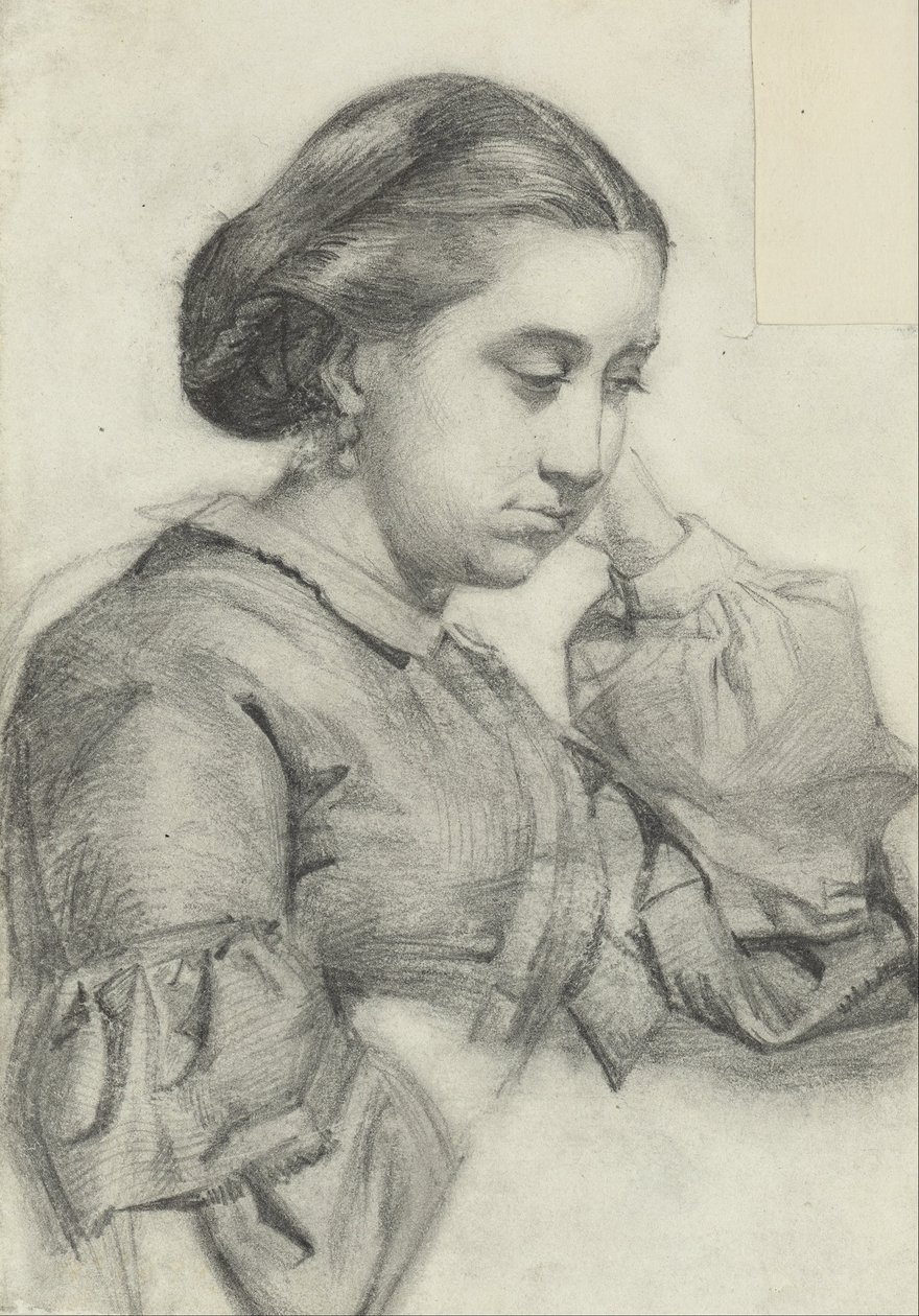 Buste af en ung dame af Marià Fortuny