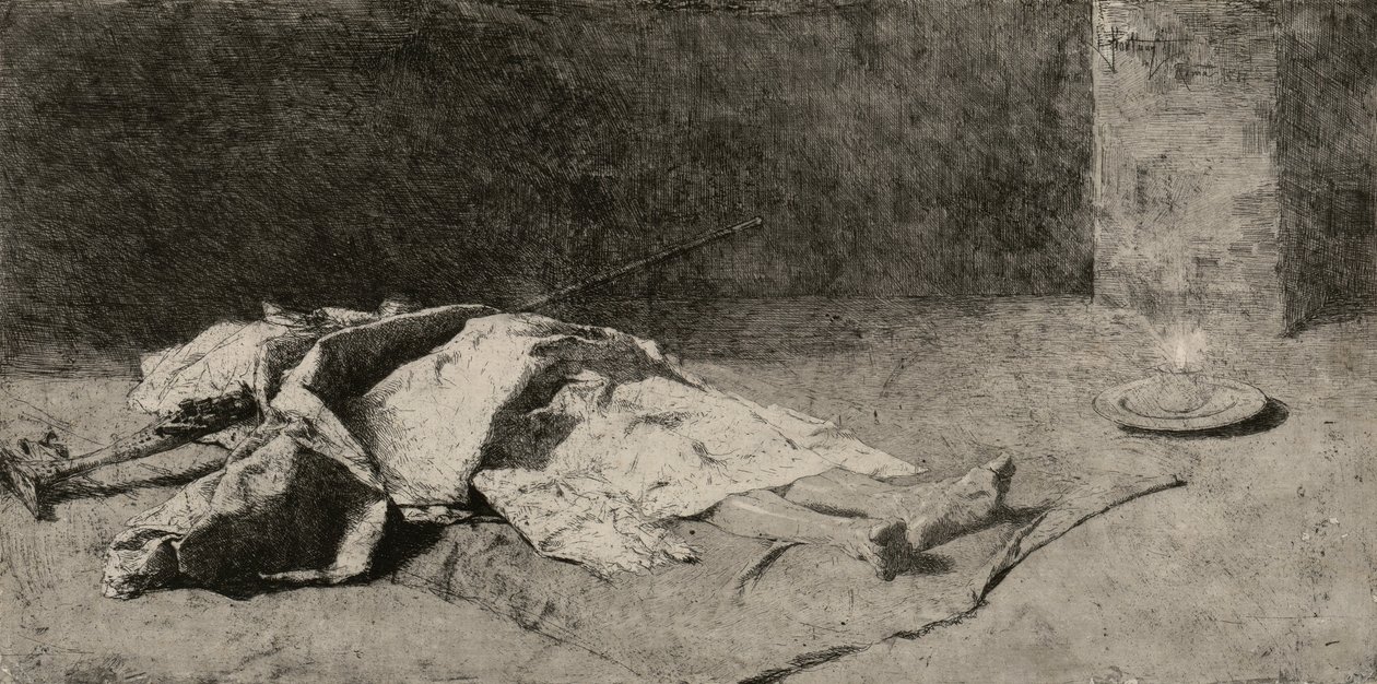 Død Kabyle af Marià Fortuny