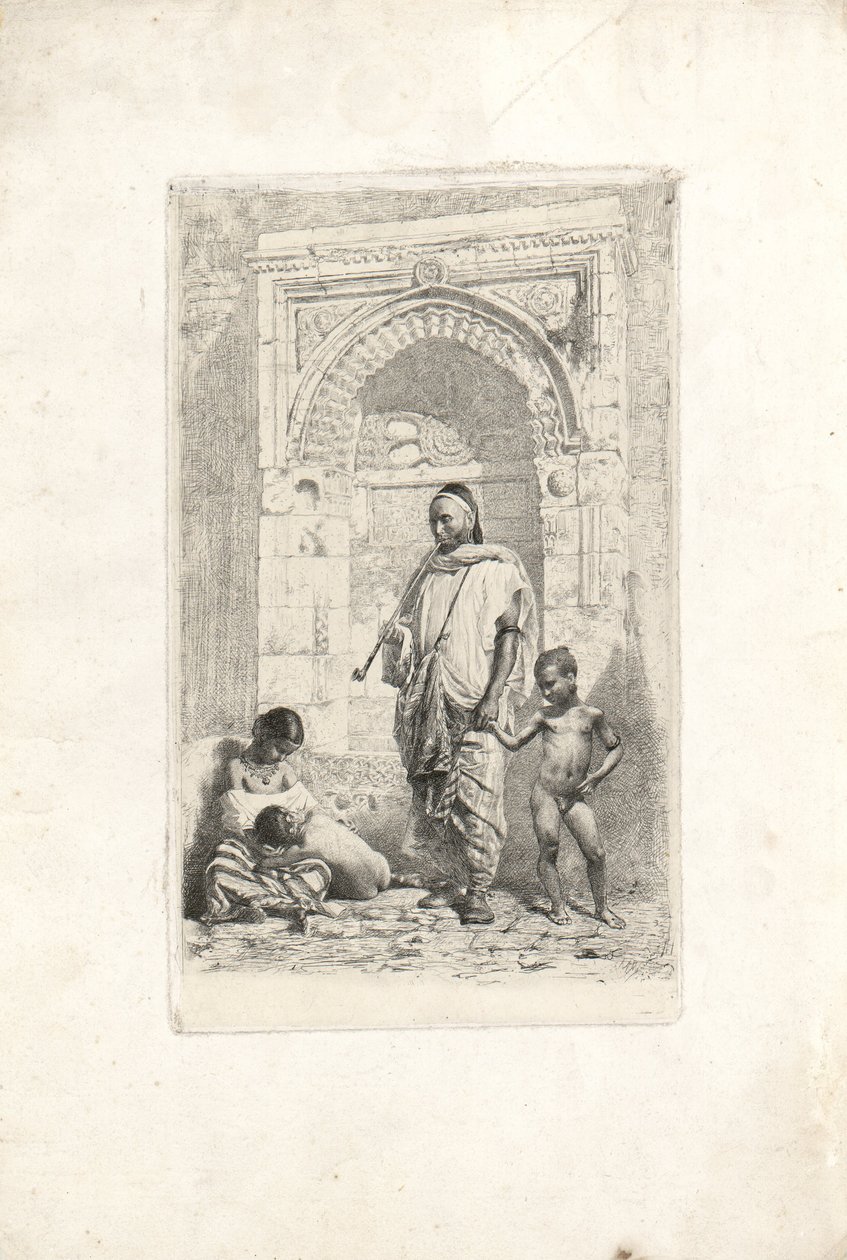 Marokkansk familie af Marià Fortuny