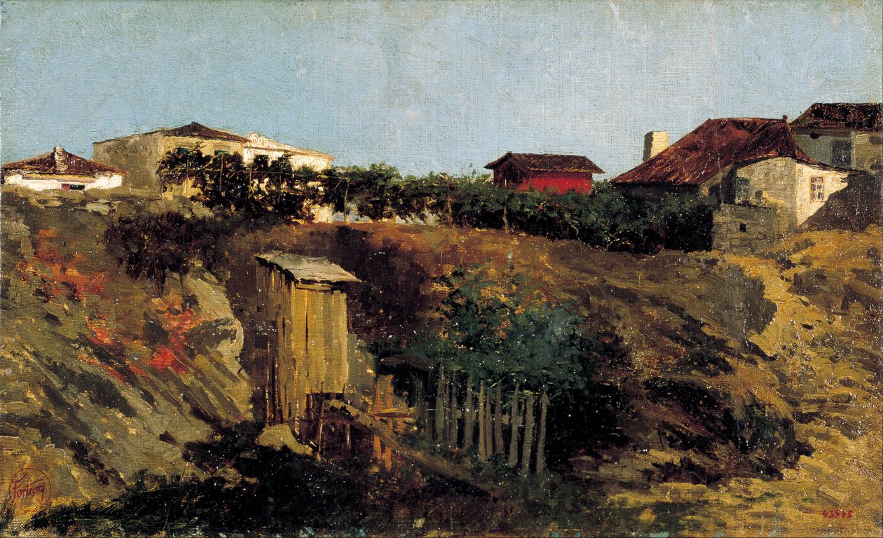 Portici Landskab af Marià Fortuny