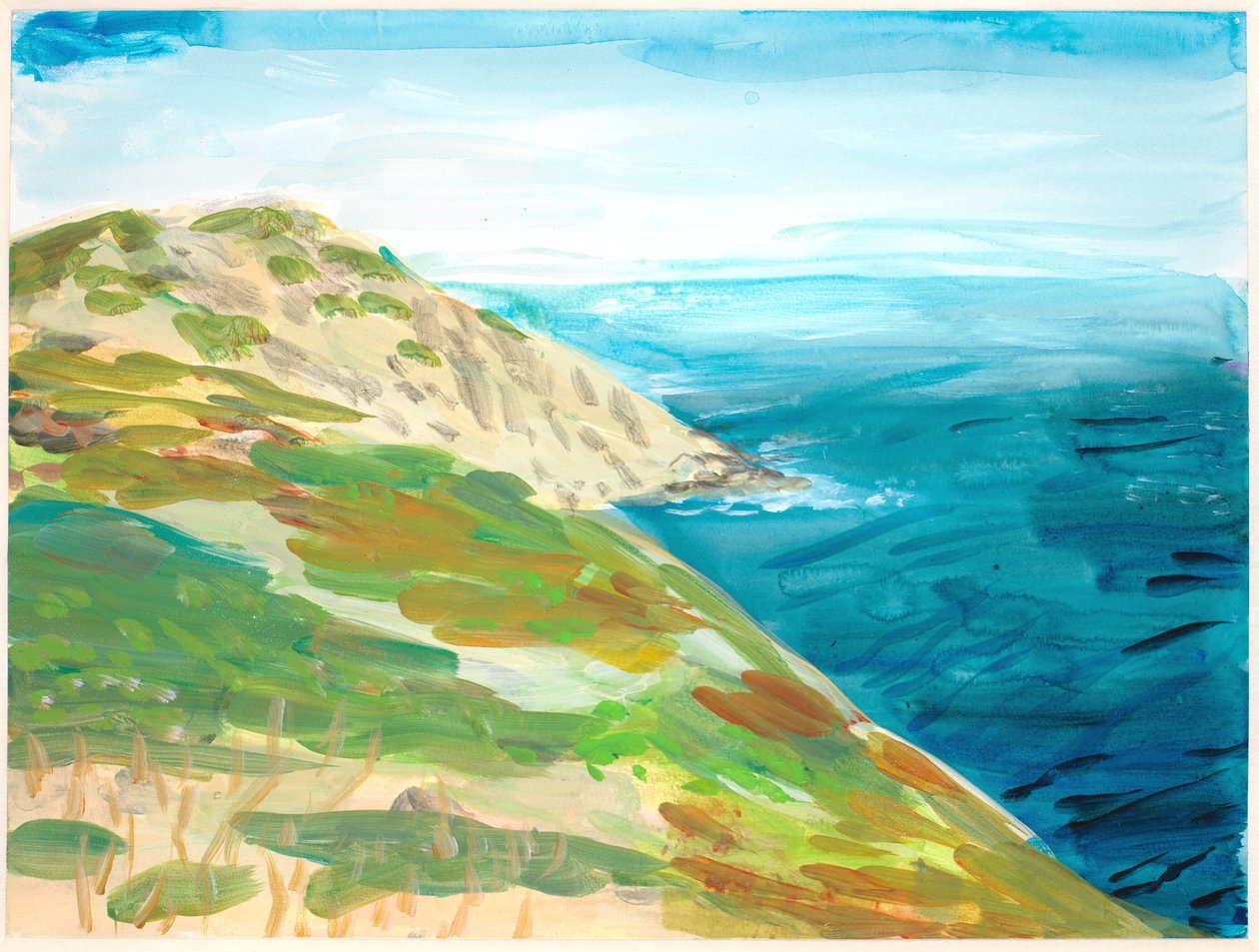 Landskab, Pt. Reyes af Mari Eastman