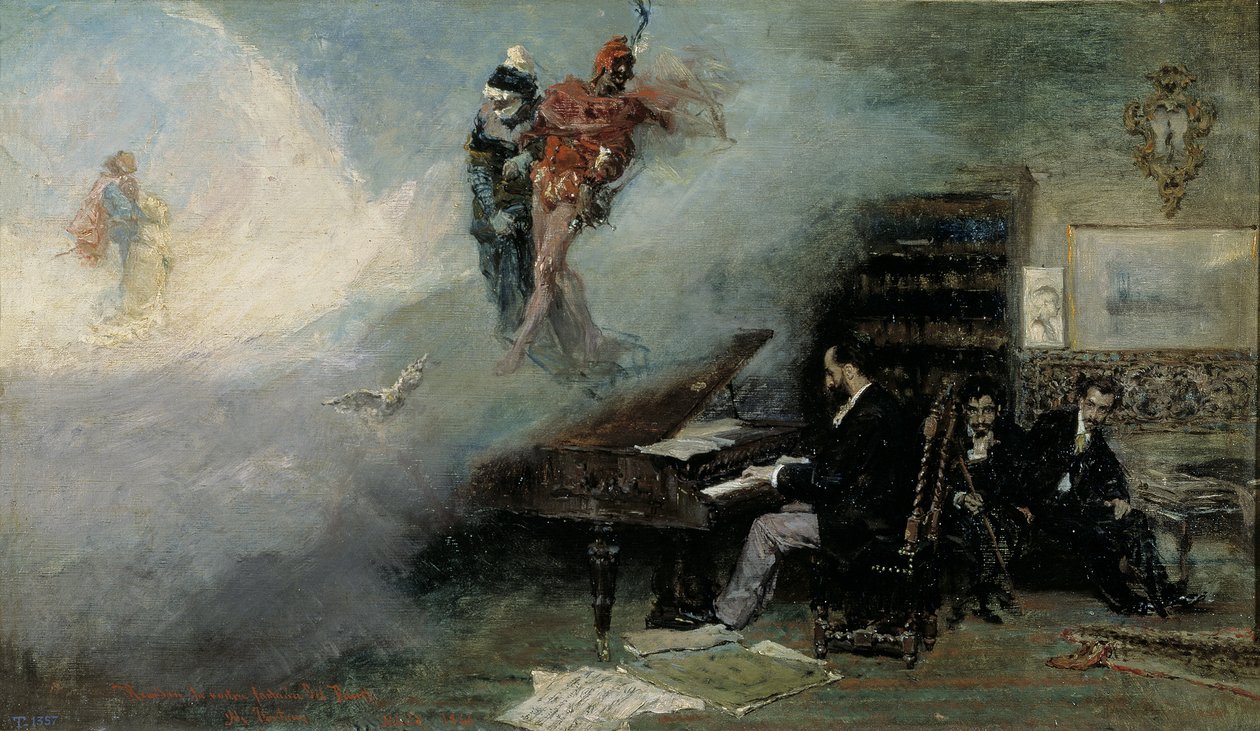 Fantasy on Faust Fantasy on Faust, 1866 af Marià Fortuny