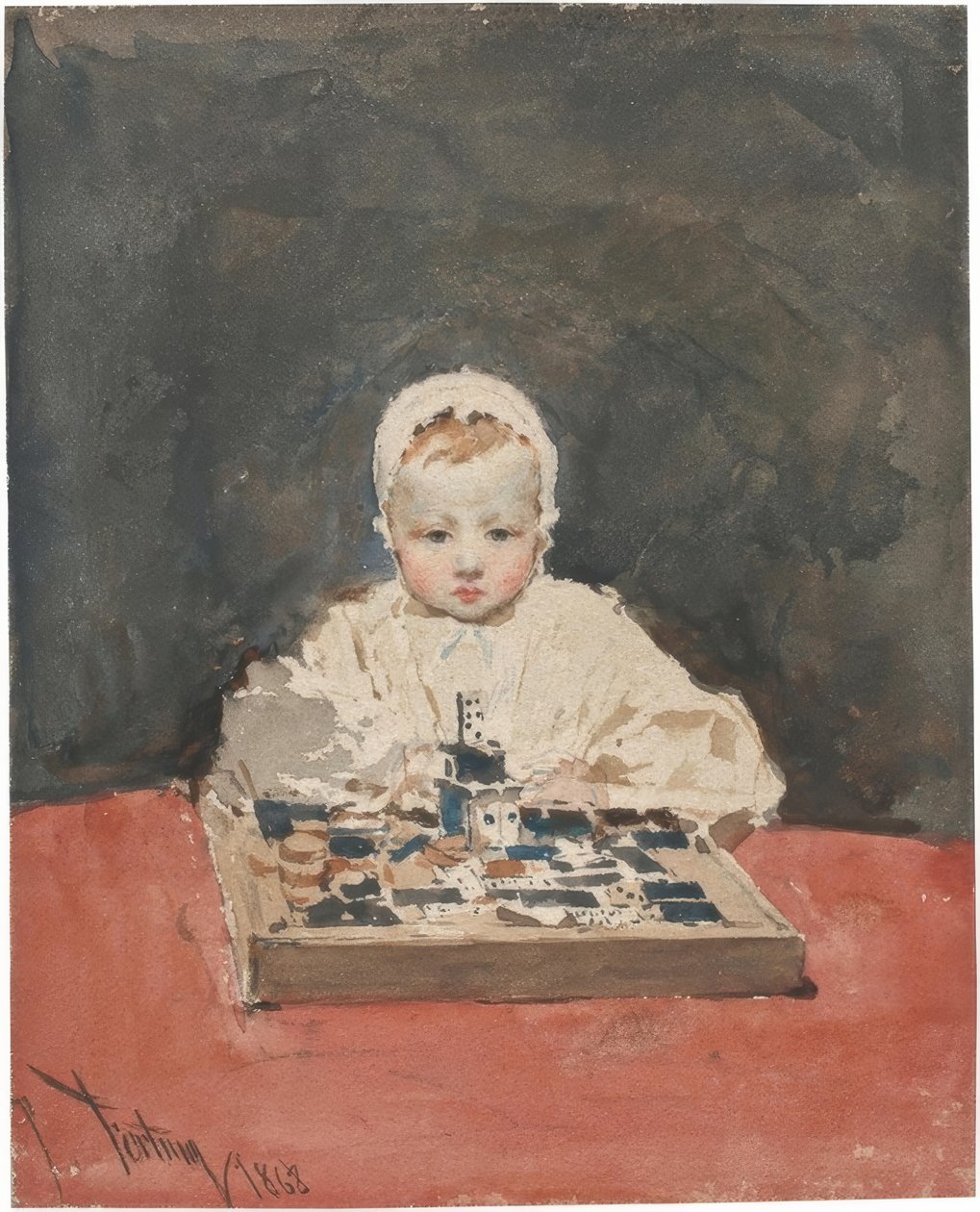 Maria Teresa de Madrazo og Madrazo af Marià Fortuny