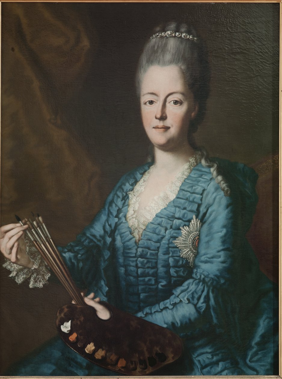 Selvportræt, 1772 af Maria Antonia Walpurgis Symphorosa