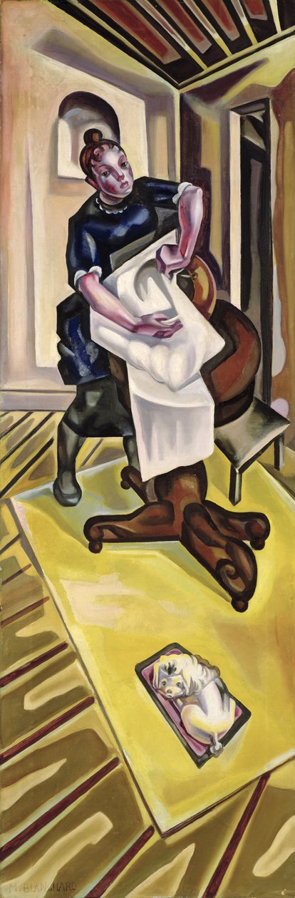 The Washing, før 1921 af Maria Blanchard