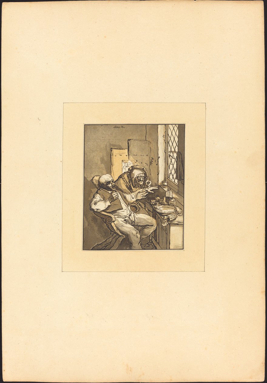 Landsbykirurg af Maria Catharina Prestel after Adriaen van Ostade