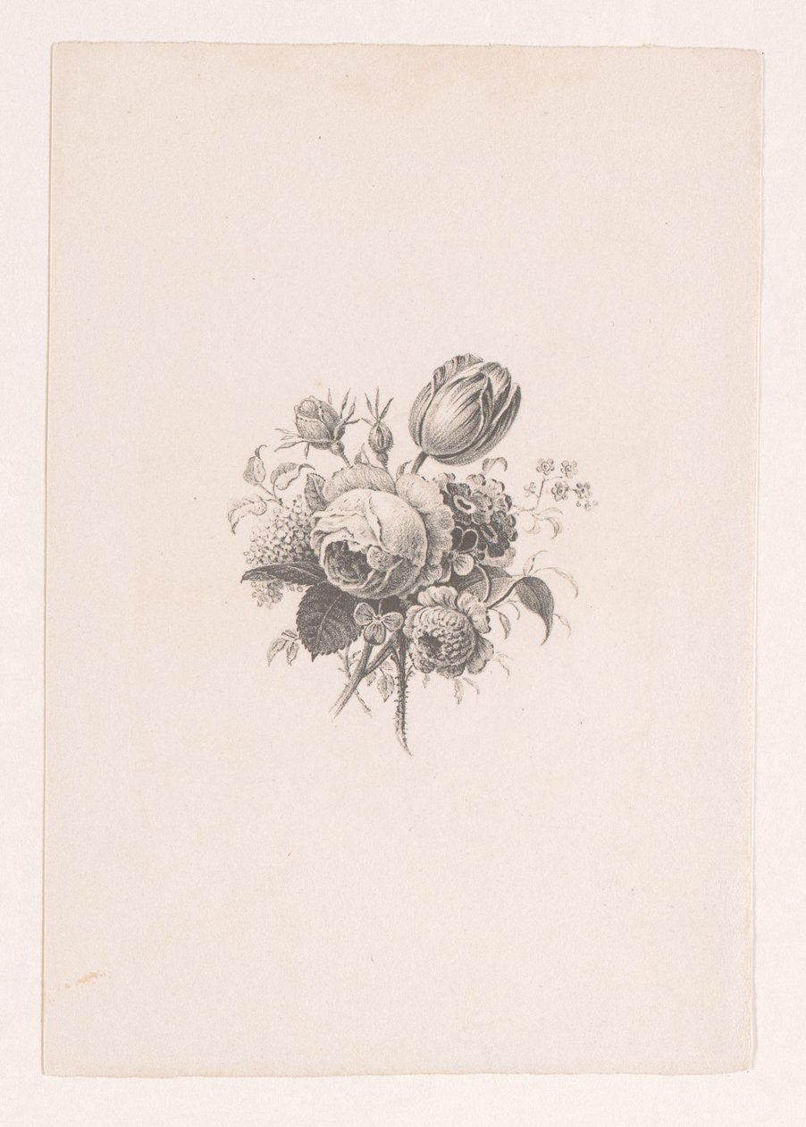 Buket af Maria Geertruida de Goeje Barbiers (attributed to)