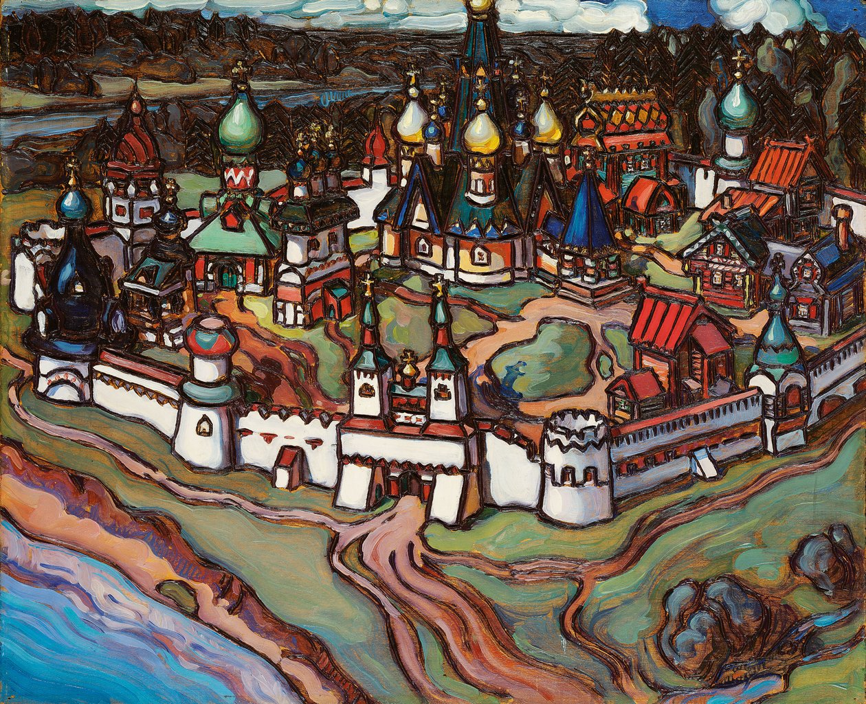 Kommune, 1899 af Maria Iakunchikova