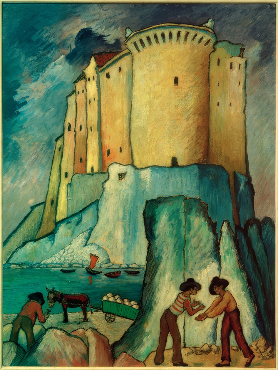 Slot ved Middelhavet af Marianne von Werefkin