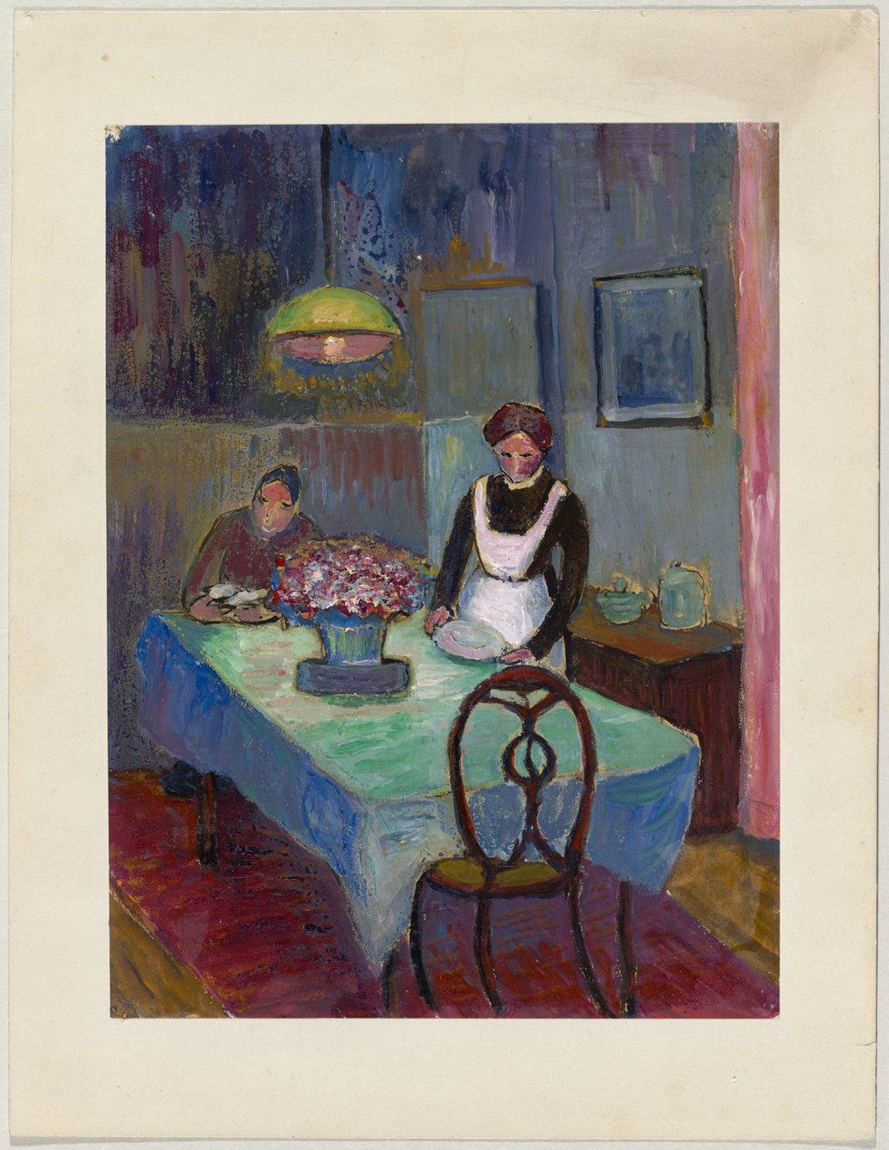 I Chrustovs hus nær St. Prex af Marianne von Werefkin