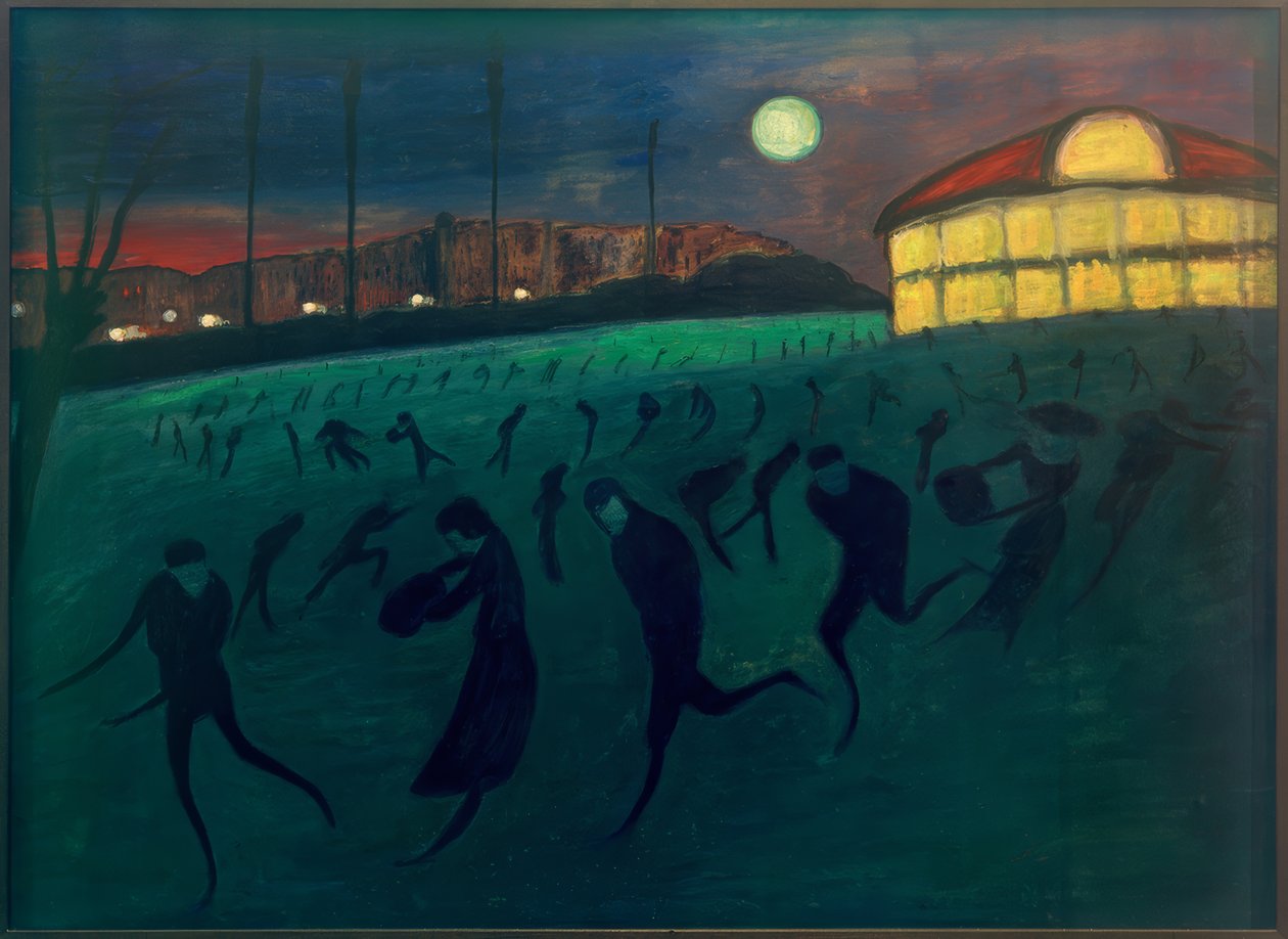 Skøjteløber af Marianne von Werefkin