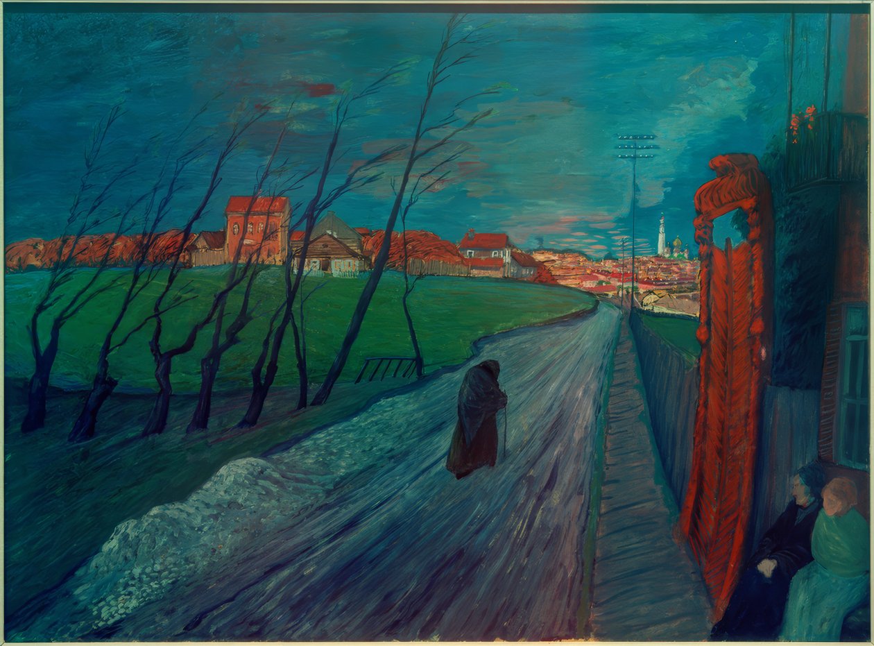 By i Litauen af Marianne von Werefkin