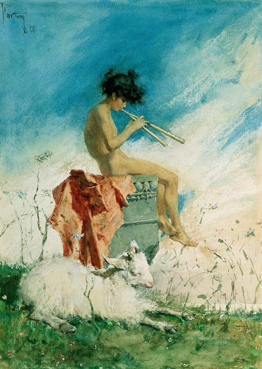 Idyll, 1868 af Mariano José María Bernardo Fortuny y Carbó