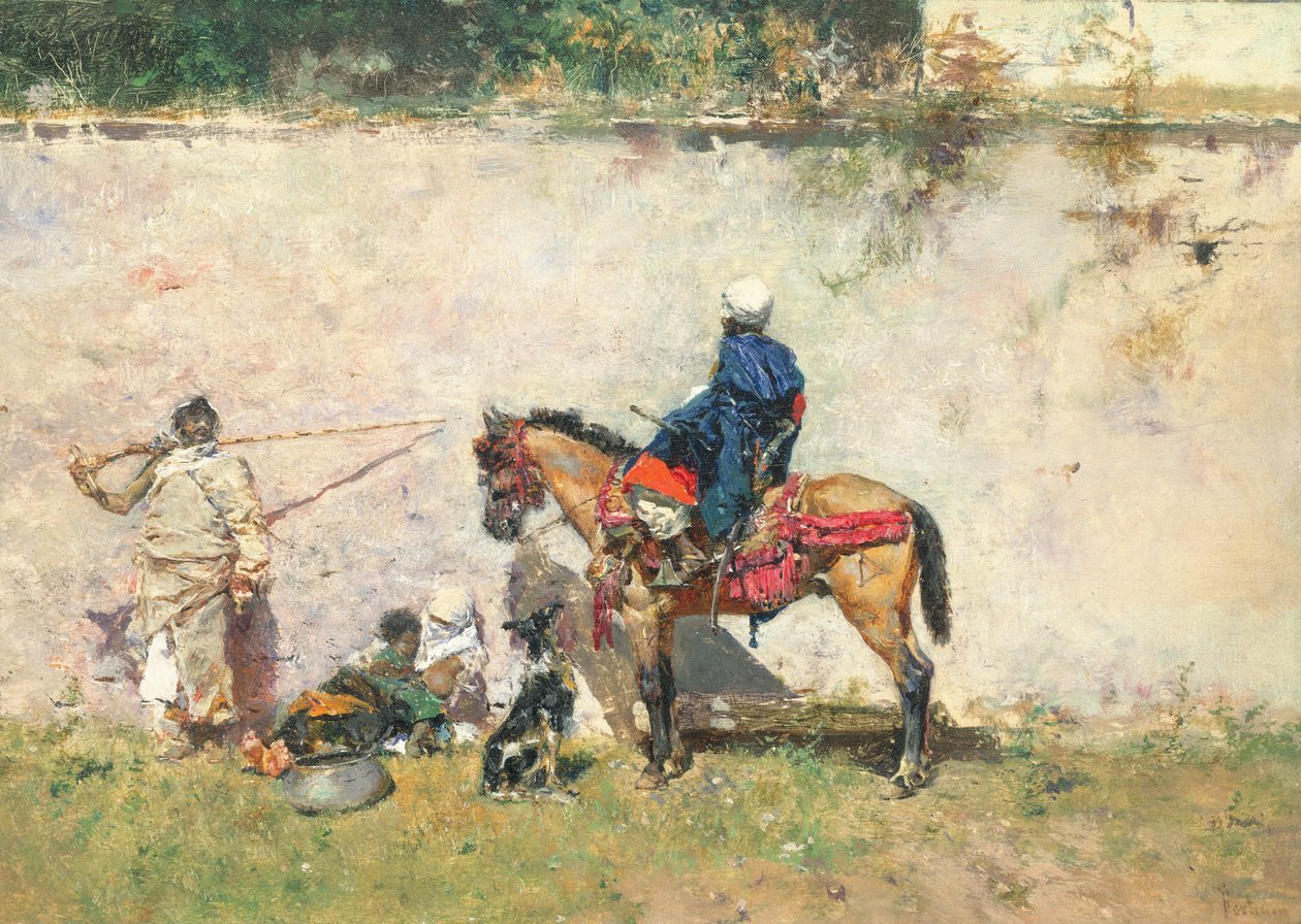 marokkanere af Mariano José María Bernardo Fortuny y Carbó