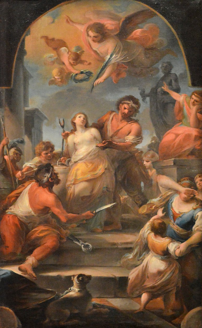 Martyrdømmet Saint Agatha af Mariano Rossi