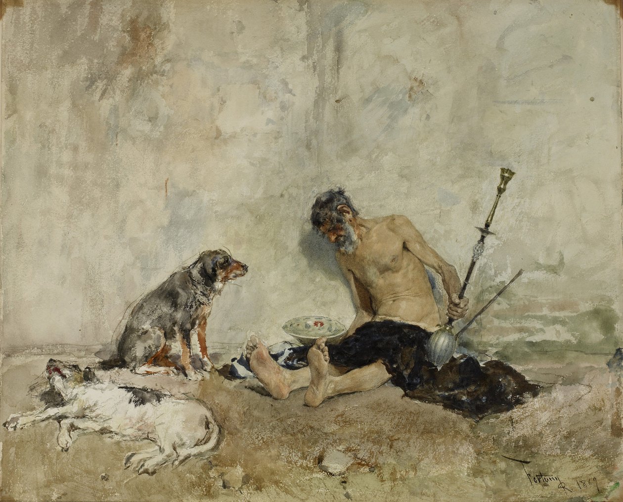 Treue Freunde af Mariano Fortuny
