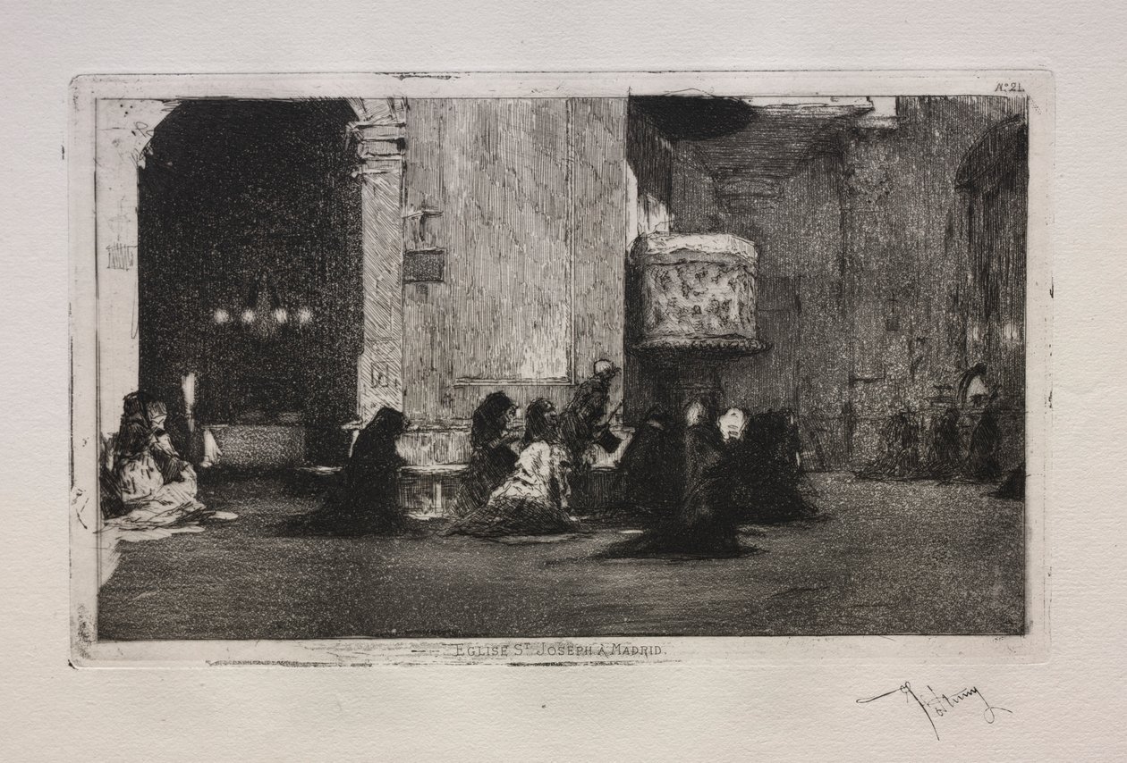 Saint Joseph Kirke, Madrid af Mariano Fortuny y Marsal