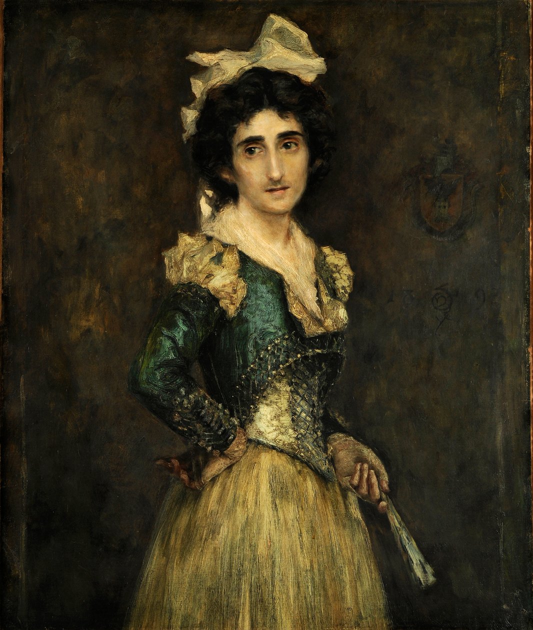 Portræt af Maria Luisa Fortuny, 1893. af Marià Fortuny