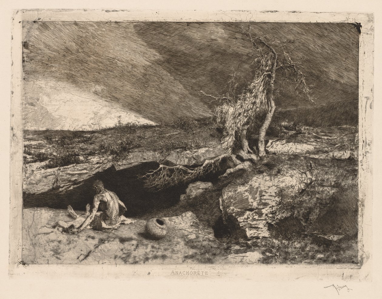 Anchorit. af Mariano José María Bernardo Fortuny y Carbó