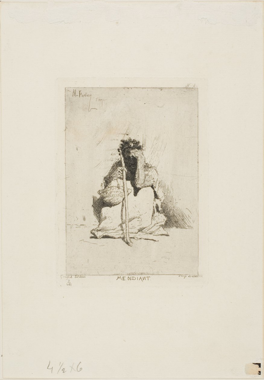 En tigger af Mariano Fortuny y Marsal