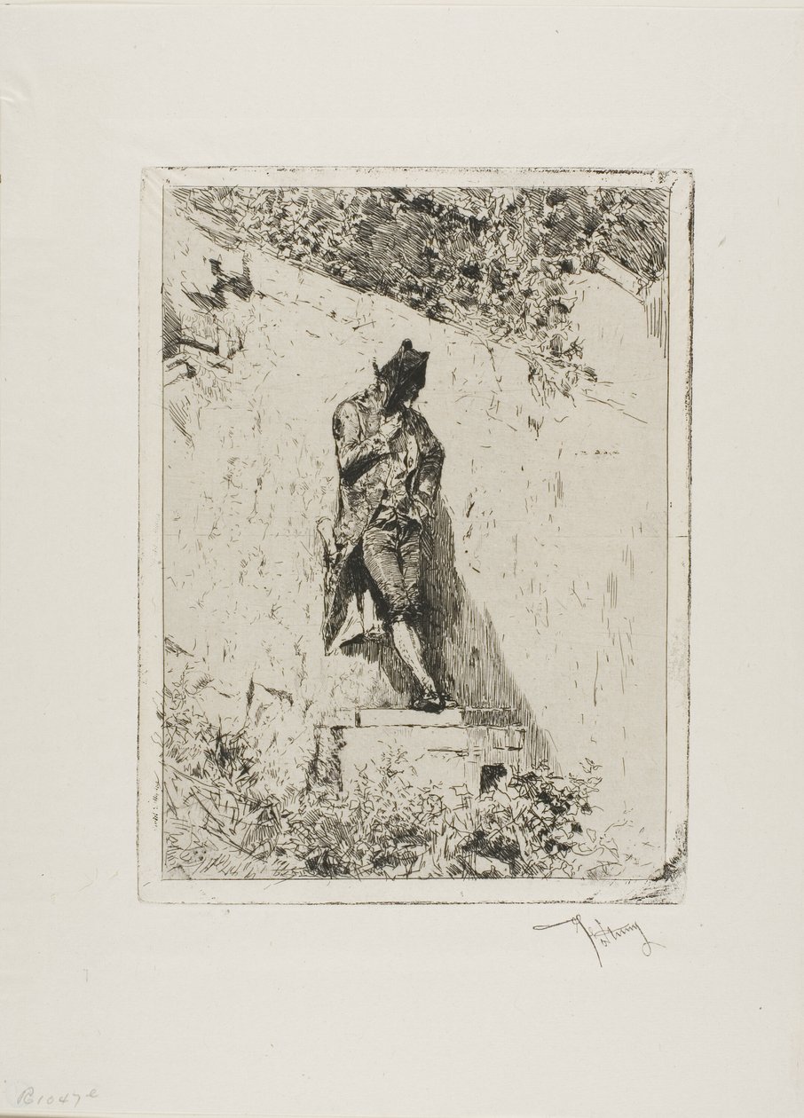 Meditation af Mariano Fortuny y Marsal