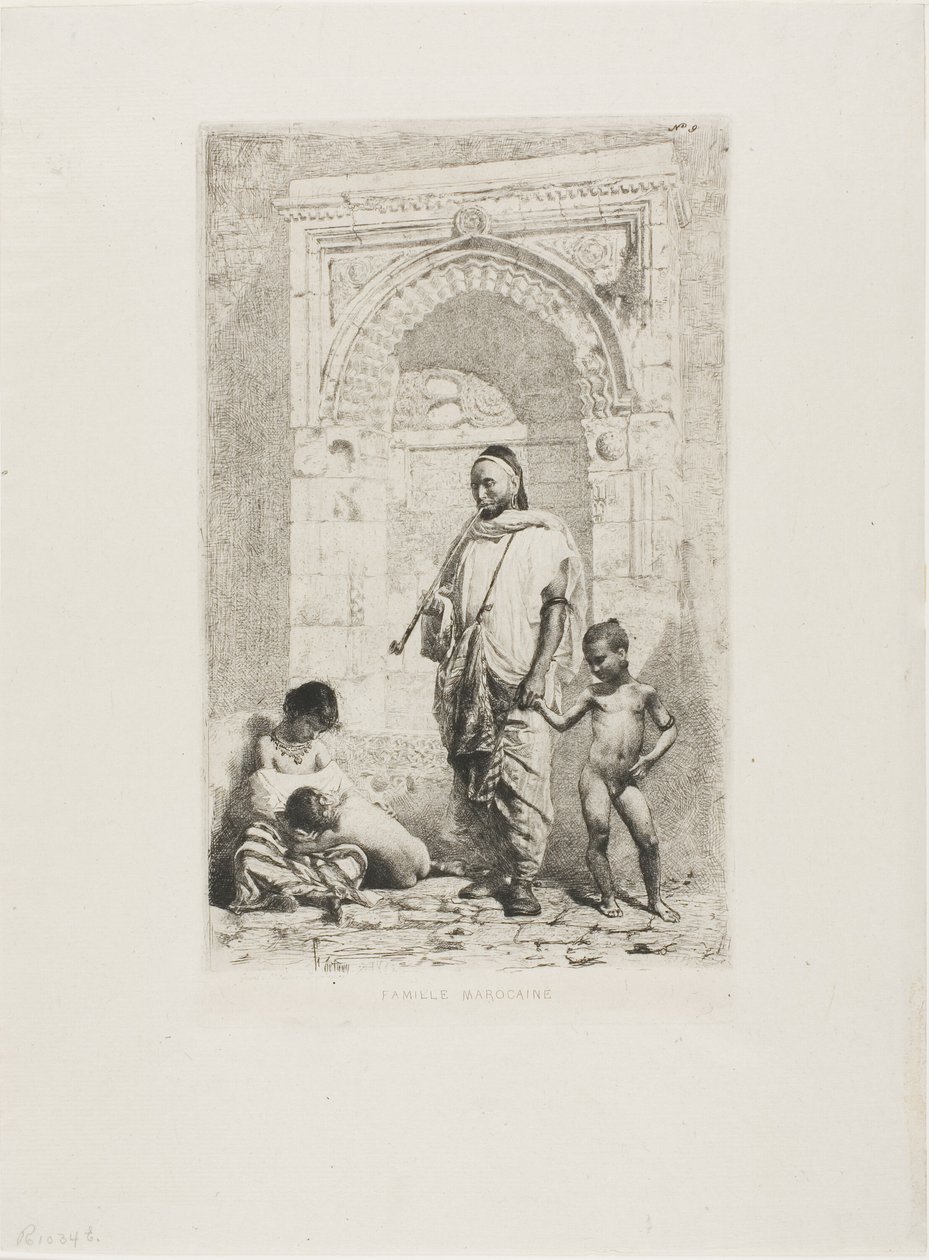 Marokkansk familie af Mariano Fortuny y Marsal