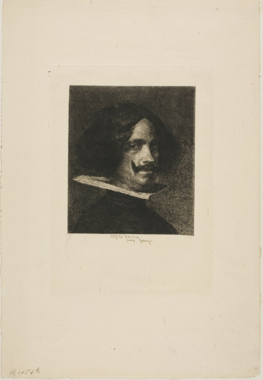 Portræt af Velasquez af Mariano Fortuny y Marsal