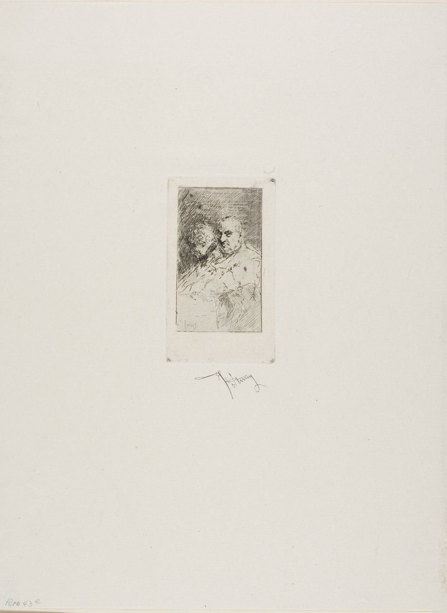 To kardinaler af Mariano Fortuny y Marsal