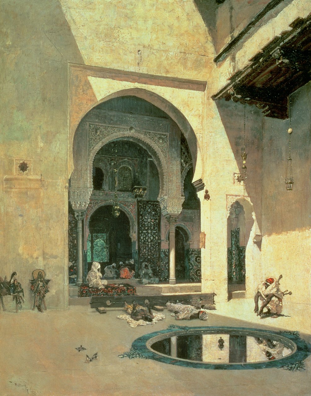 Retten i Alhambra af Mariano José María Bernardo (1838 74) Fortuny y Carbó