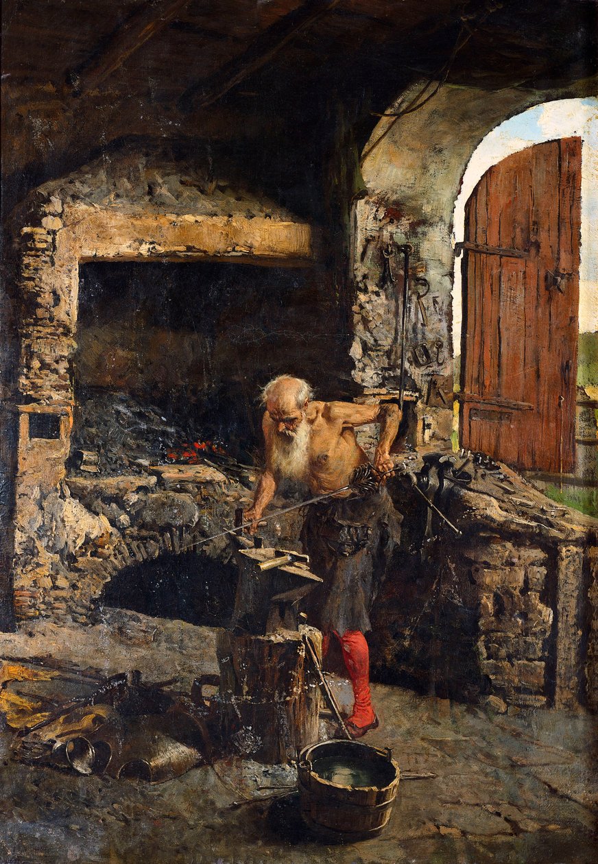 Bladesmed af Mariano José María Bernardo Fortuny y Carbó