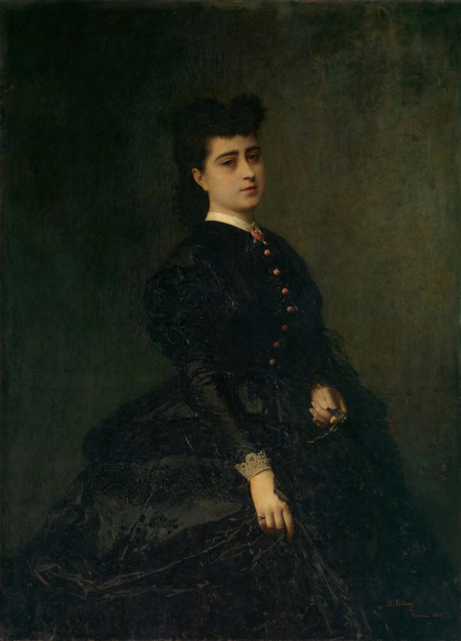 Mirope gik til Svati, 1865. af Mariano José María Bernardo Fortuny y Carbó