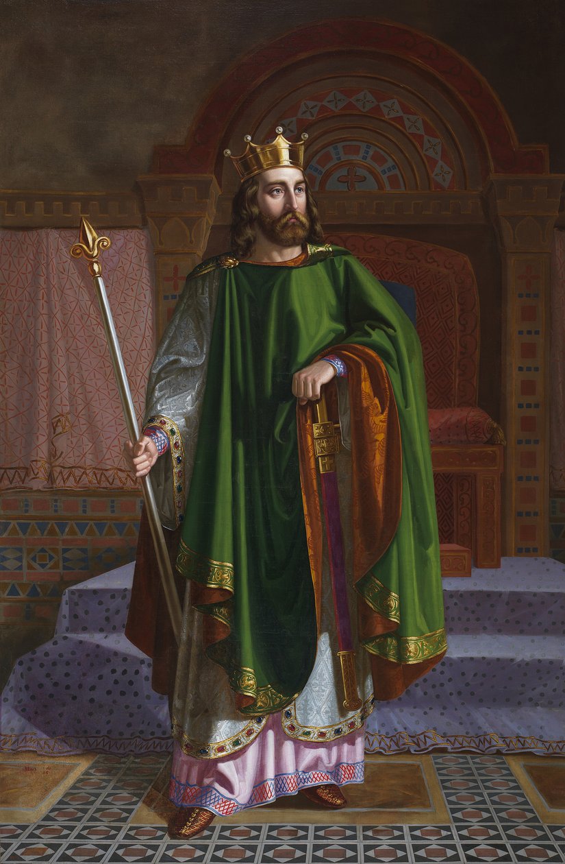 Garcia I af Leon, 1852 af Mariano de la Roca y Delgado