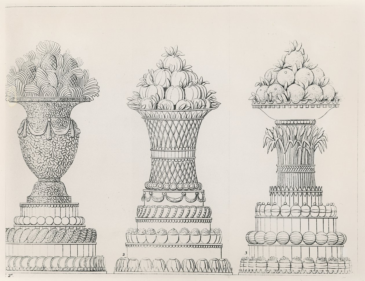 Design af Antoine Careme af Marie Antoine Careme